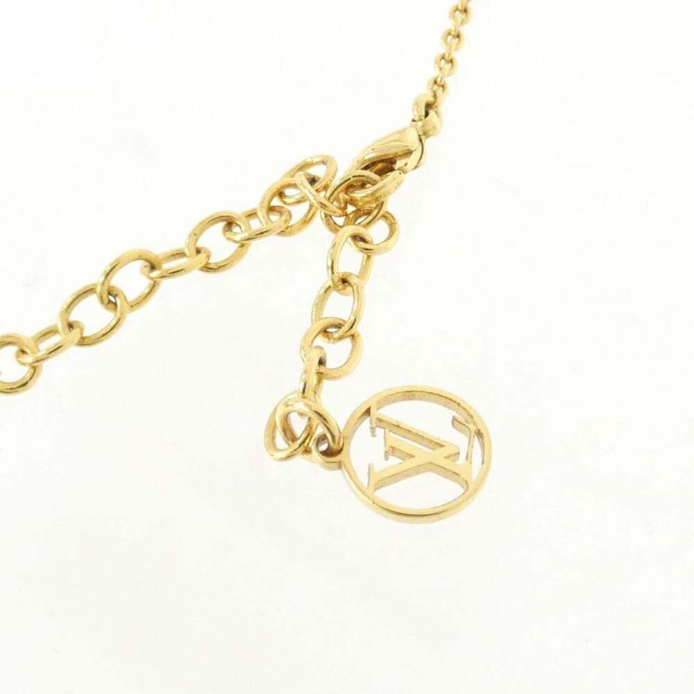 LOUIS VUITTON Gold Necklace - Picture 4 of 6
